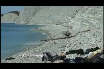 Video amatoriale di scopata sulla spiaggia esibizionista porca sexy #12