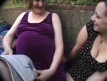 Sesso all'aperto con una donna incinta #21