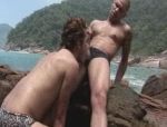Due gay che godono quando sono insieme #1