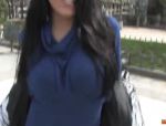 Una bella turista fregna a Madrid #1