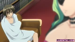 Video porno hentai con ragazza dai capelli verdi cavalca il cazzo #1