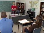 Bella insegnante, Darryl Hanah è ben noto, perché è spesso avere rapporti sessuali occasionali con gli studenti #1