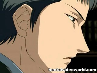 Carinissima ragazza hentai viene sbattuta in un film con sesso lesbico e regolare #18