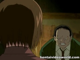 Carinissima ragazza hentai viene sbattuta in un film con sesso lesbico e regolare #22