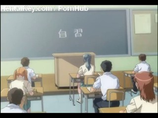 Compagna di classe seduta - Porno hentai #18
