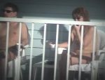 Filmato amatoriale di una coppia a cui piace mostrarsi nuda sul proprio balcone #21