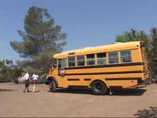 Il mio giorno fortunato sull'autobus scolastico