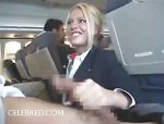 La migliore hostess di volo di sempre gambe liscie #9